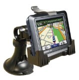3-in-1 GPS Car Mount for the Garmin Nuvi 1450, 1450LMT, 1450T, 1490LMT, 1490T, 1690, - 3-Way Adjustable Angle for Optimal View - Includes Window Suction Mount, Dashboard Mount and Vent Clips